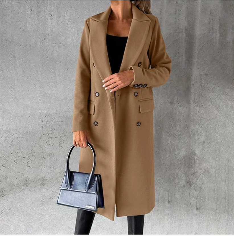 Janice | Classic Wool-Blend Coat