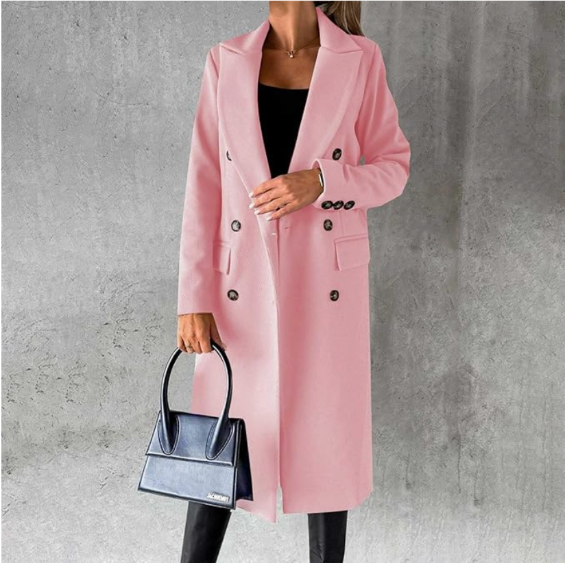 Janice | Classic Wool-Blend Coat