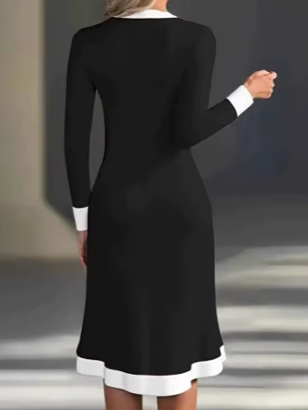 Cindy | Elegant Long-Sleeve Dress