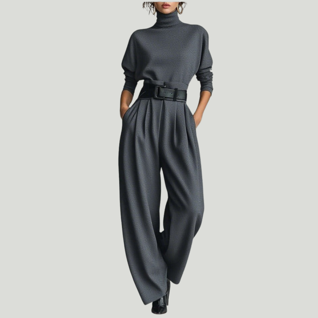 Juliet | Elegant Turtleneck Jumpsuit
