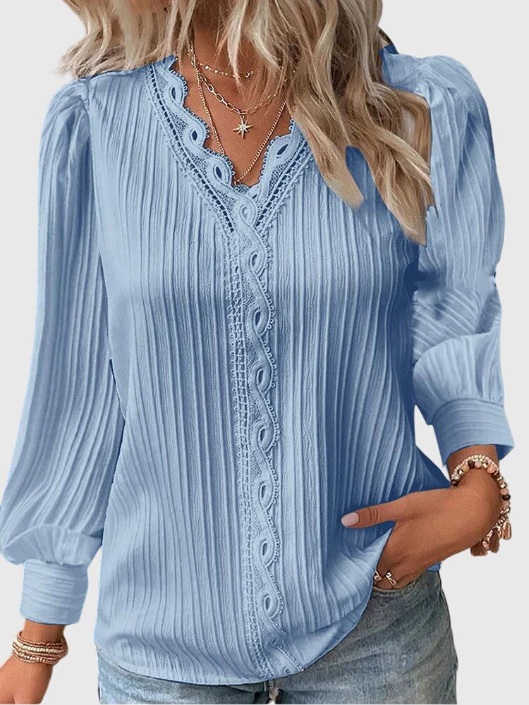 Andreaâ„¢ | Elegant Pullover Blouse