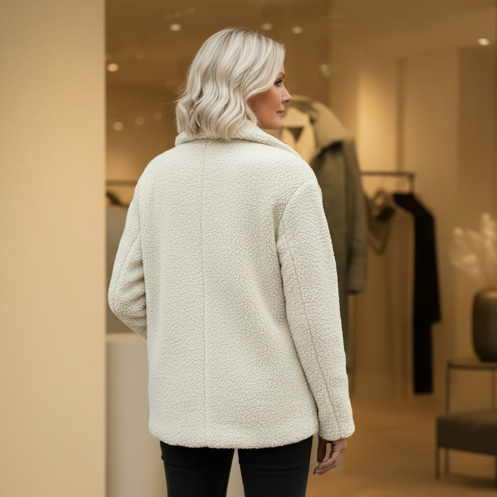 Laurie | Cozy Teddy Coat