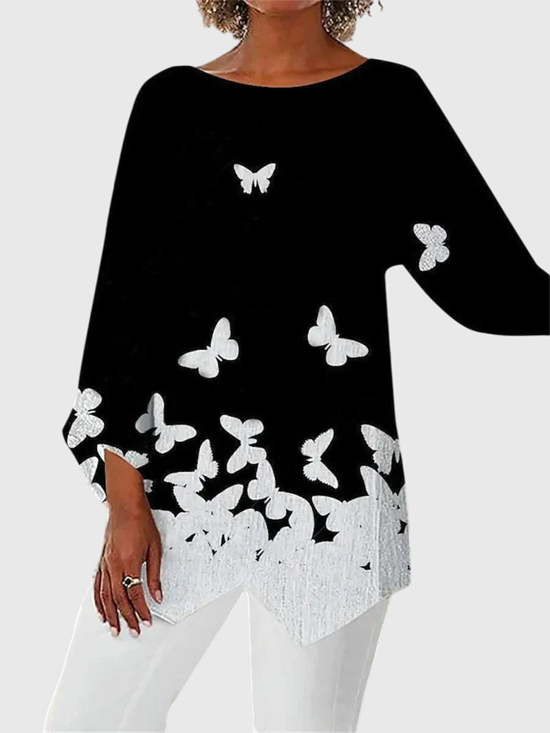 Alayahâ„¢ | Elegant Crew Neck Top