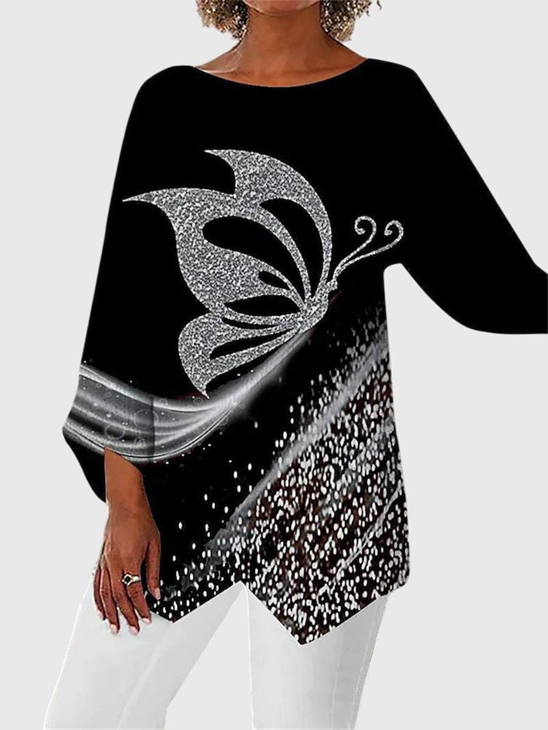 Alayahâ„¢ | Elegant Crew Neck Top