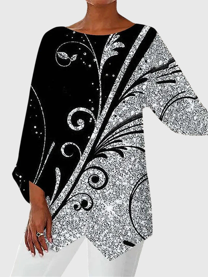 Alayahâ„¢ | Elegant Crew Neck Top