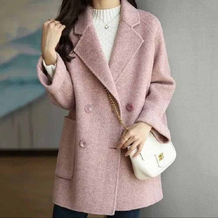 Gina | Classic Wool-Blend Coat