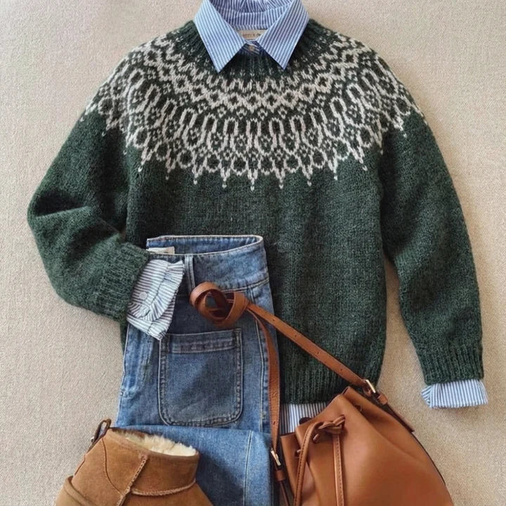 Alison | Heritage Nordic Knit Sweater