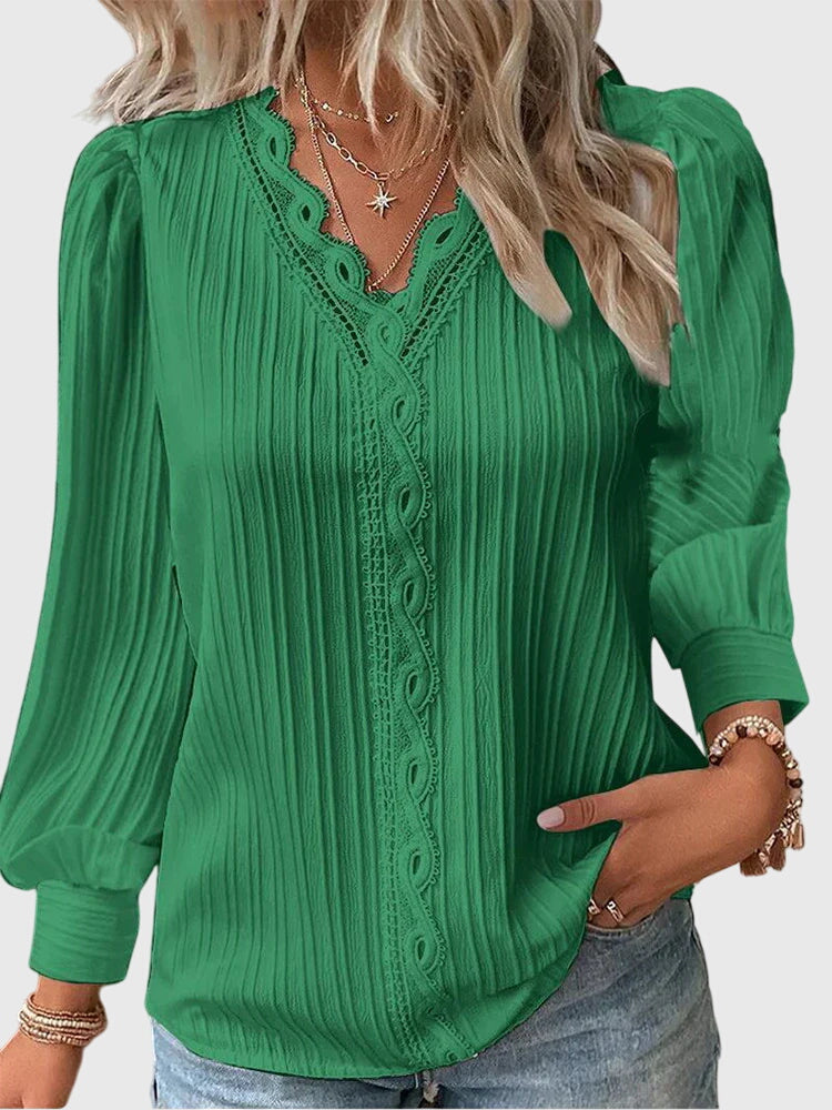 Andreaâ„¢ | Elegant Pullover Blouse
