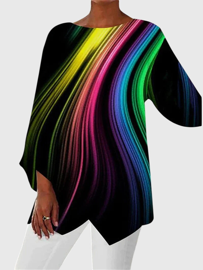 Alayahâ„¢ | Elegant Crew Neck Top