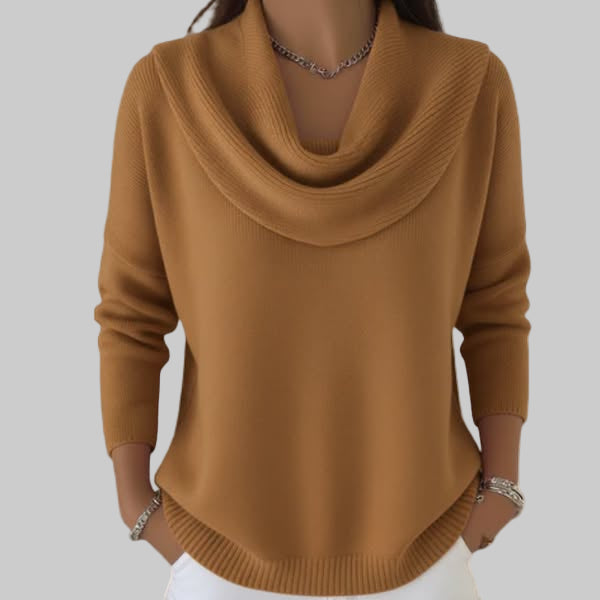 Ava | Effortless Elegance Cowl Neck Sweater