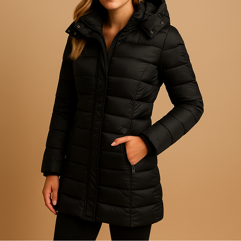 Kathy | Refined Fleece-Lined Winter Coat