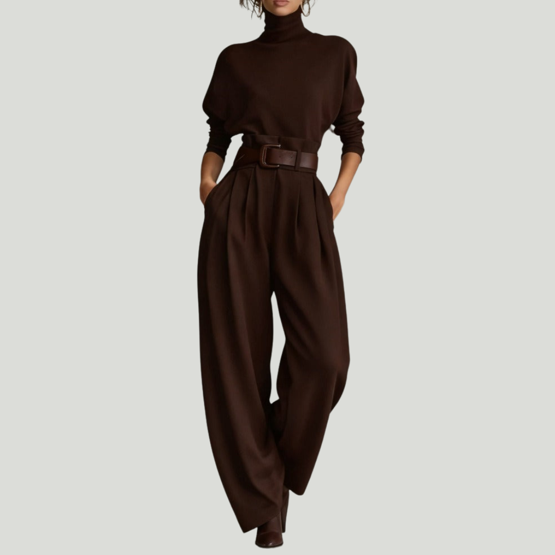 Juliet | Elegant Turtleneck Jumpsuit