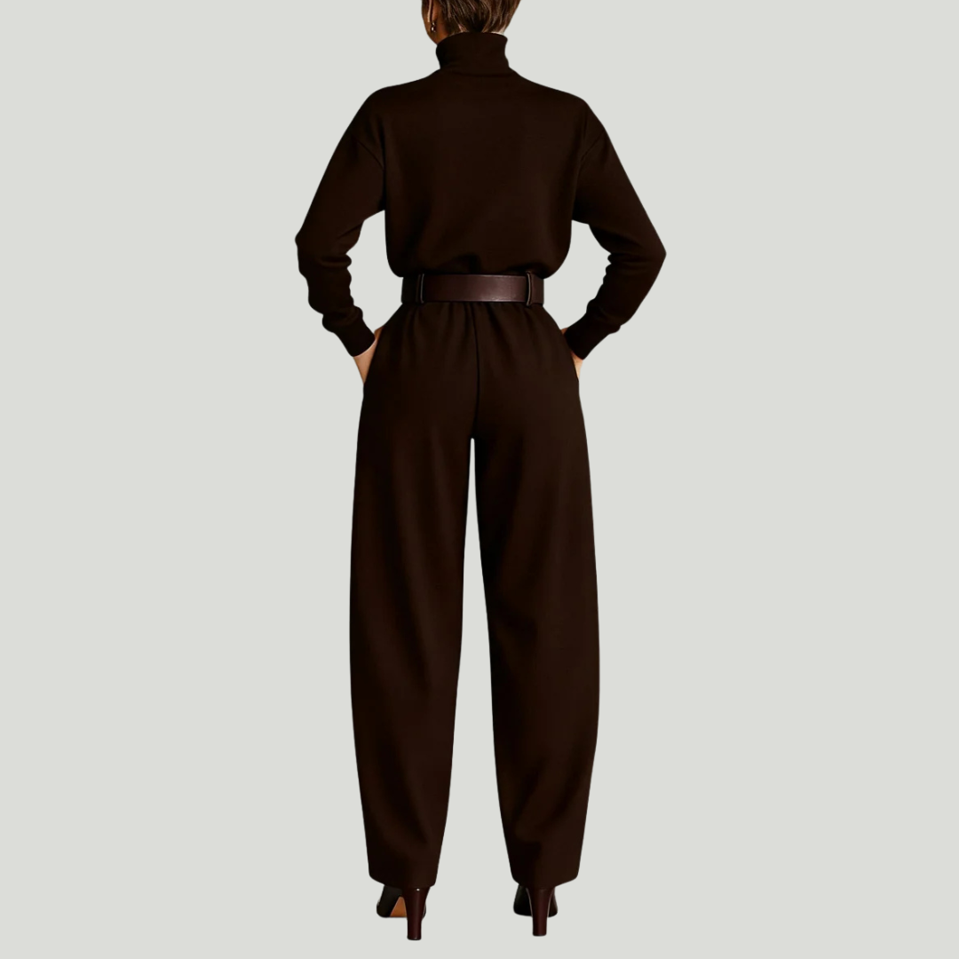 Juliet | Elegant Turtleneck Jumpsuit