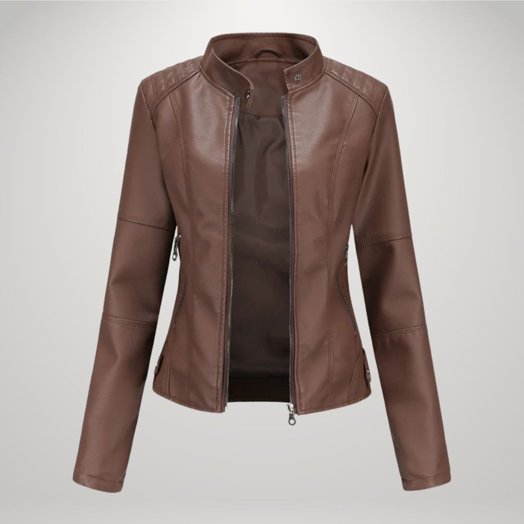 Ludmila™ | Elegant Moto Jacket