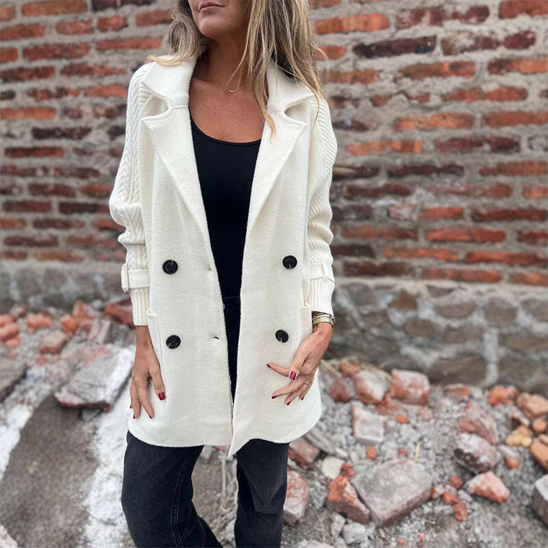 Anne™ | Mid-Length Double-Breasted Coat