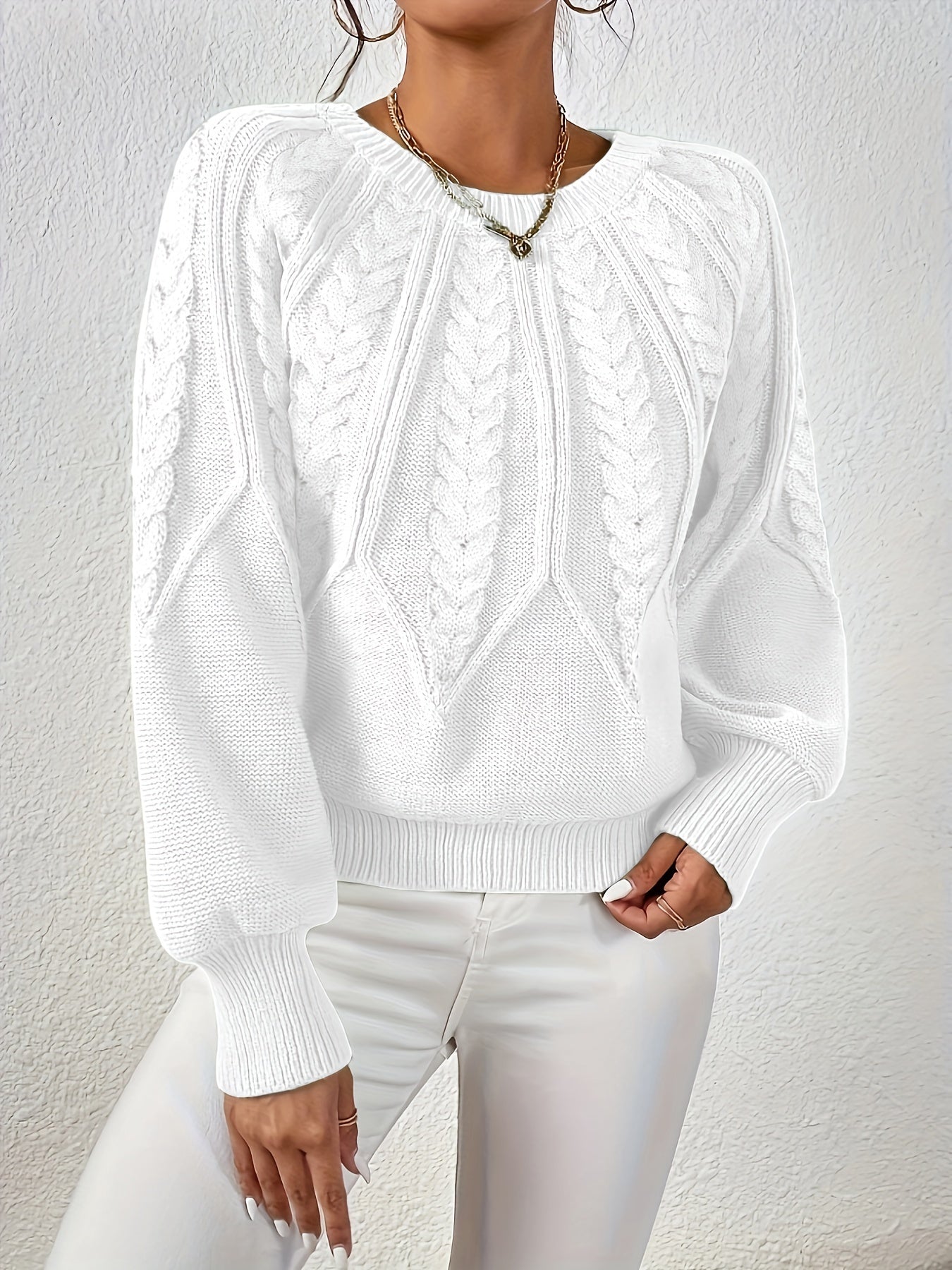 Christy | Elegant Cable-Knit Sweater