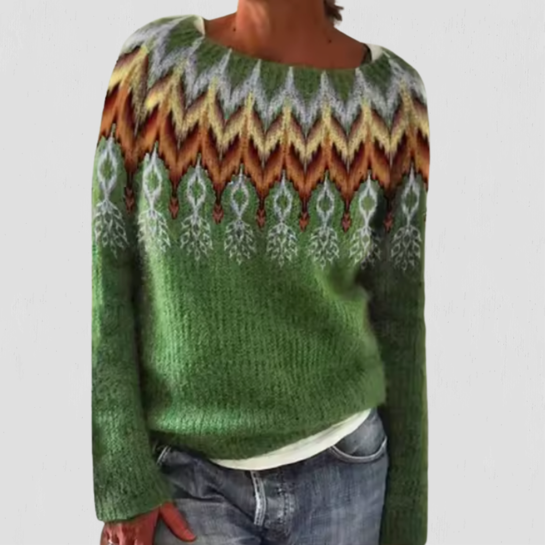 Carol | Heritage Nordic Knit Sweater