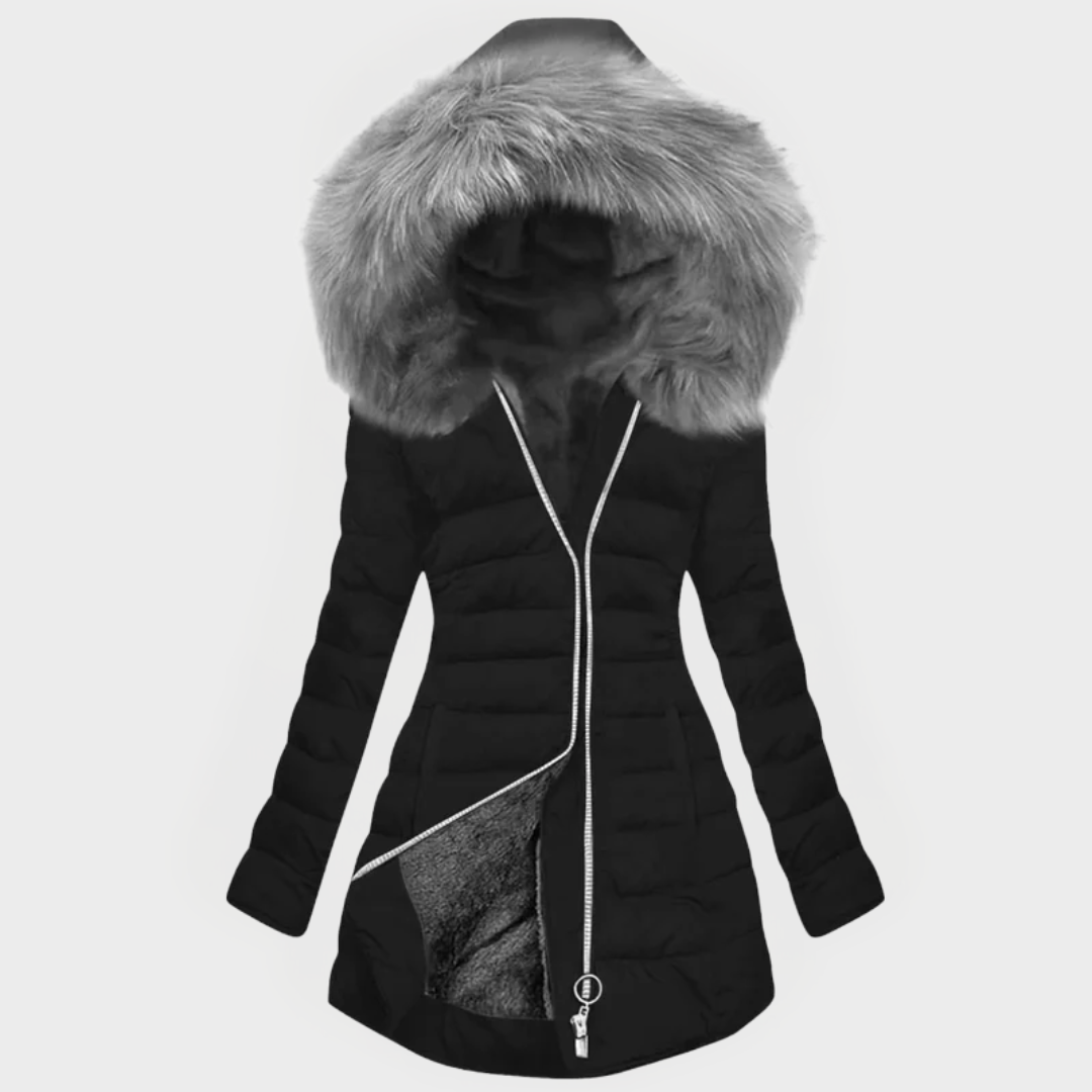 Evelyn | Cozy Faux Fur Coat