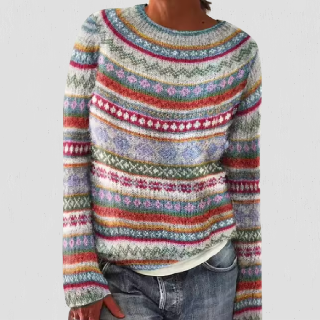 Carol | Heritage Nordic Knit Sweater
