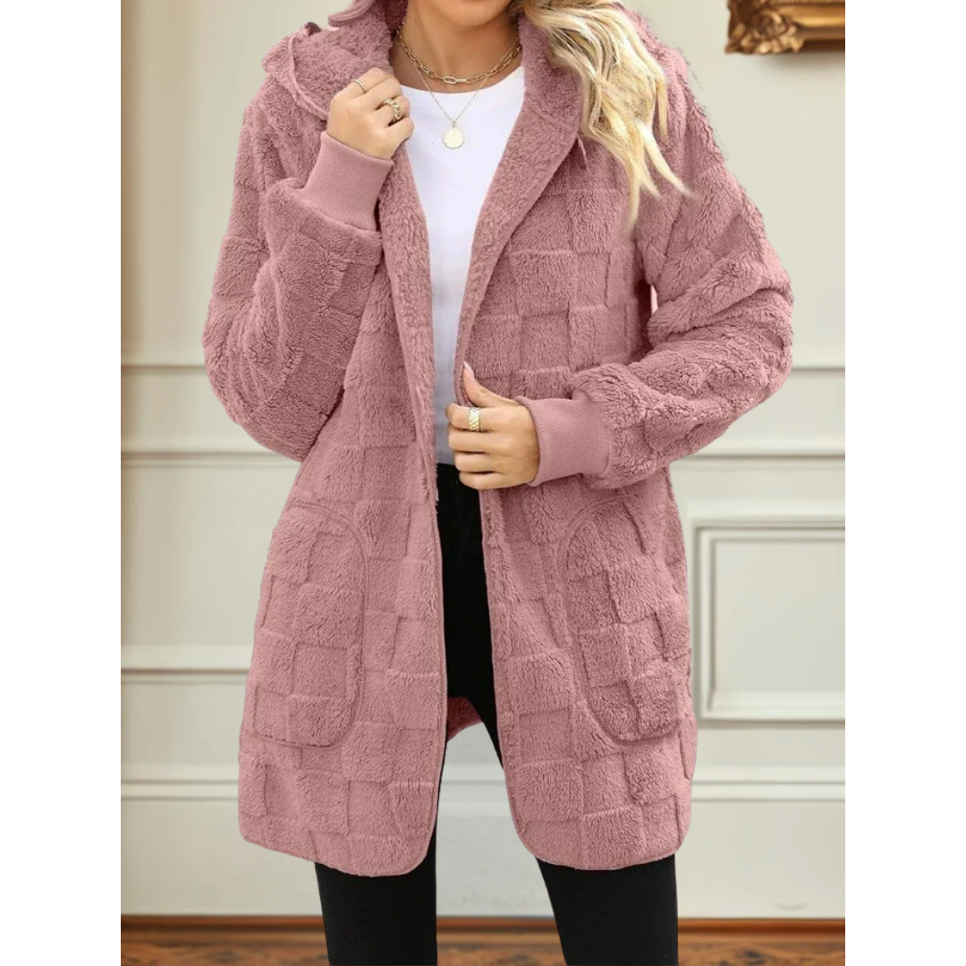 Linda | Cozy Hooded Fleece Jacket