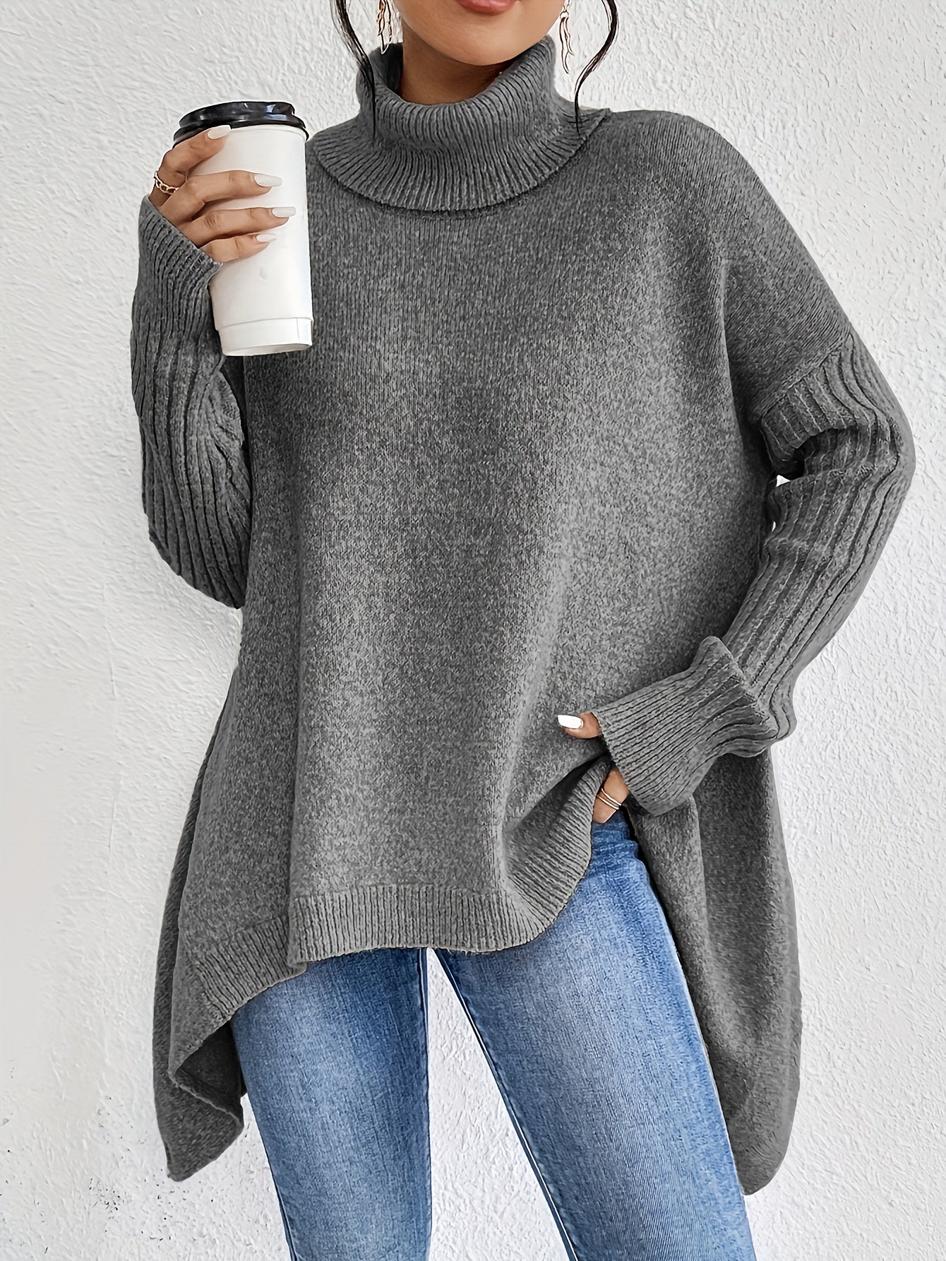 Laila | Cozy Oversized Turtleneck