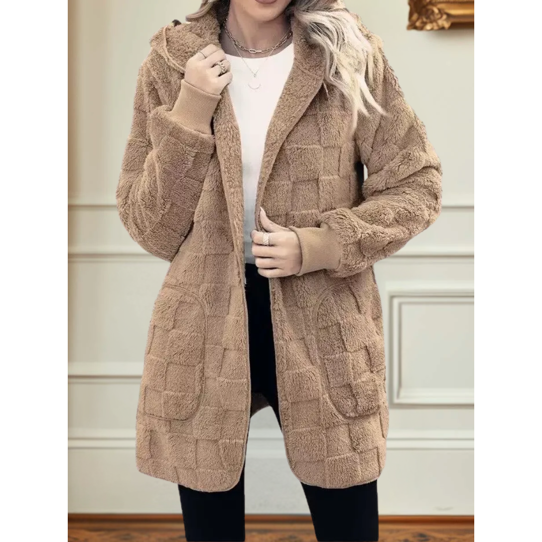 Linda | Cozy Hooded Fleece Jacket