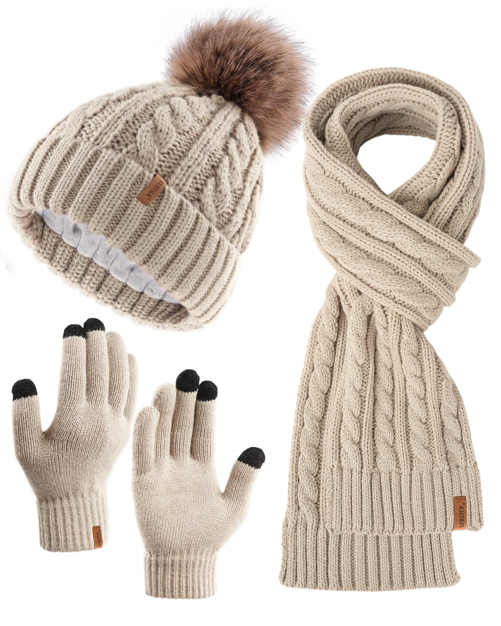 Juliet | Winter Refined hat-scraf-gloves set