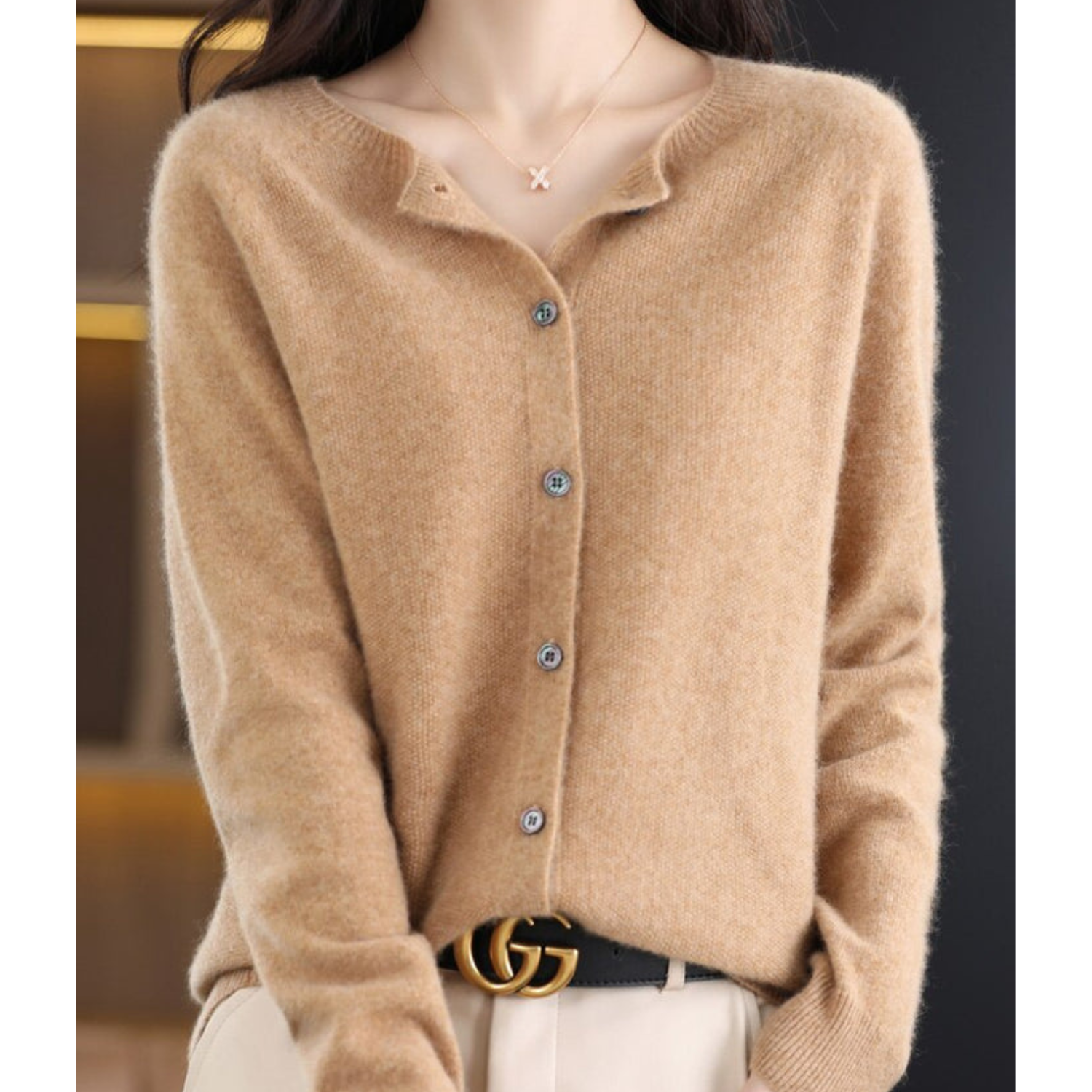 Cindy | Elegant Knit Sweater