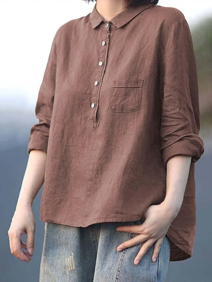 Louise | Relaxed Buttoned Shirt