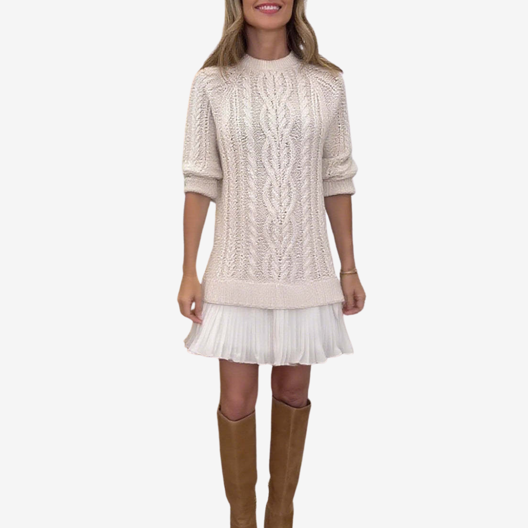Diana | Knit Sweater Dress