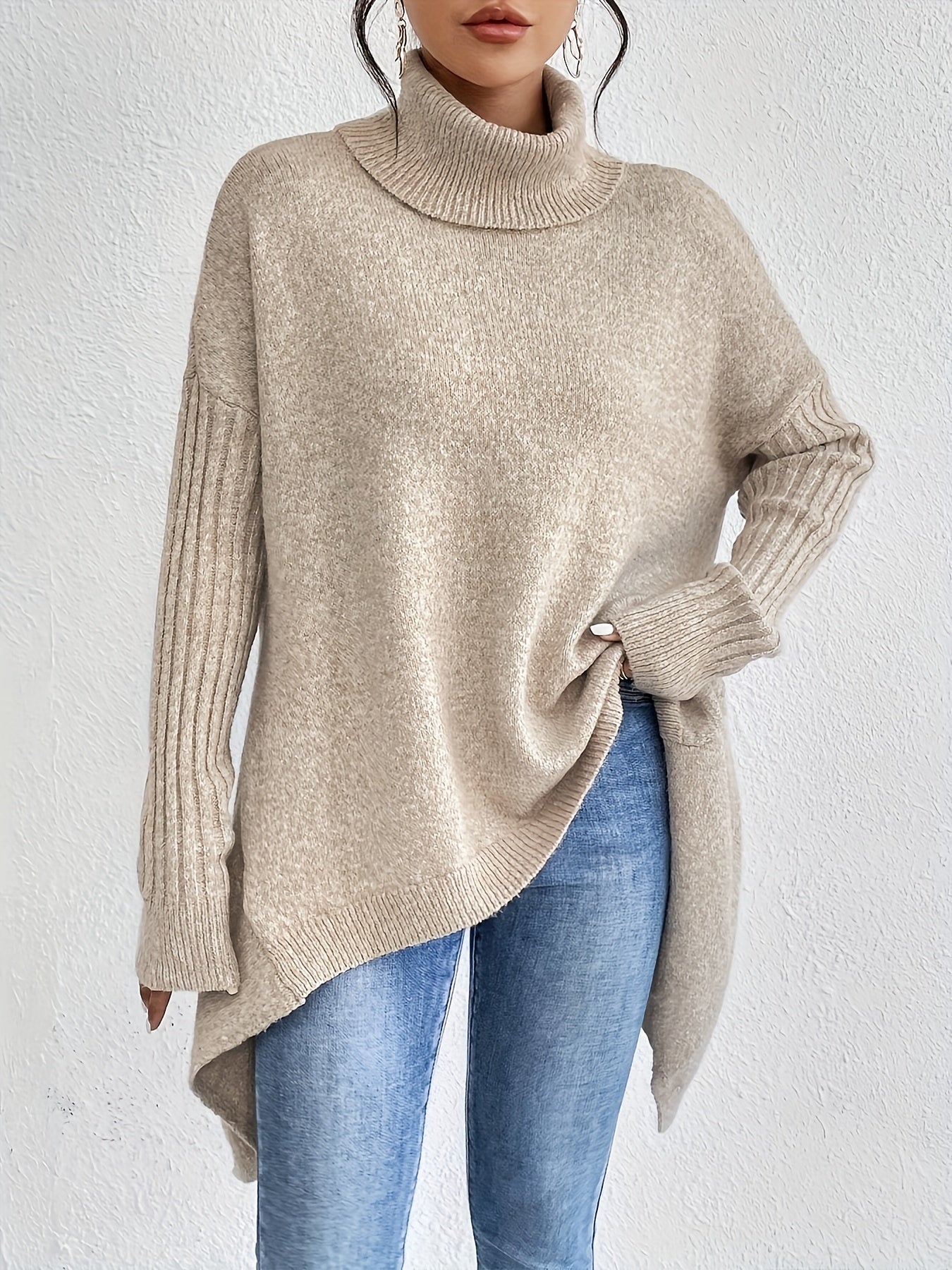 Laila | Cozy Oversized Turtleneck