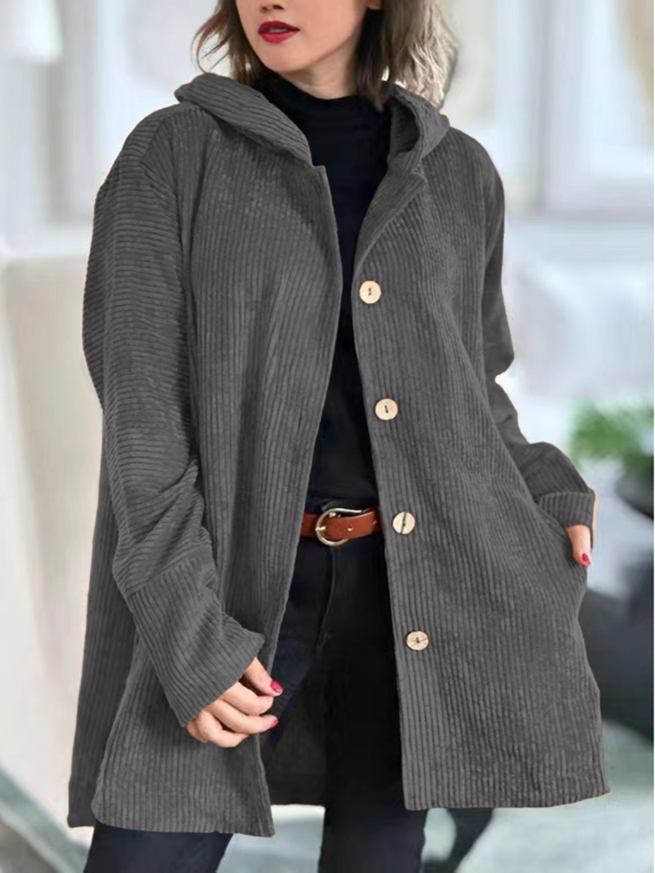 Helen | Cozy corduroy jacket