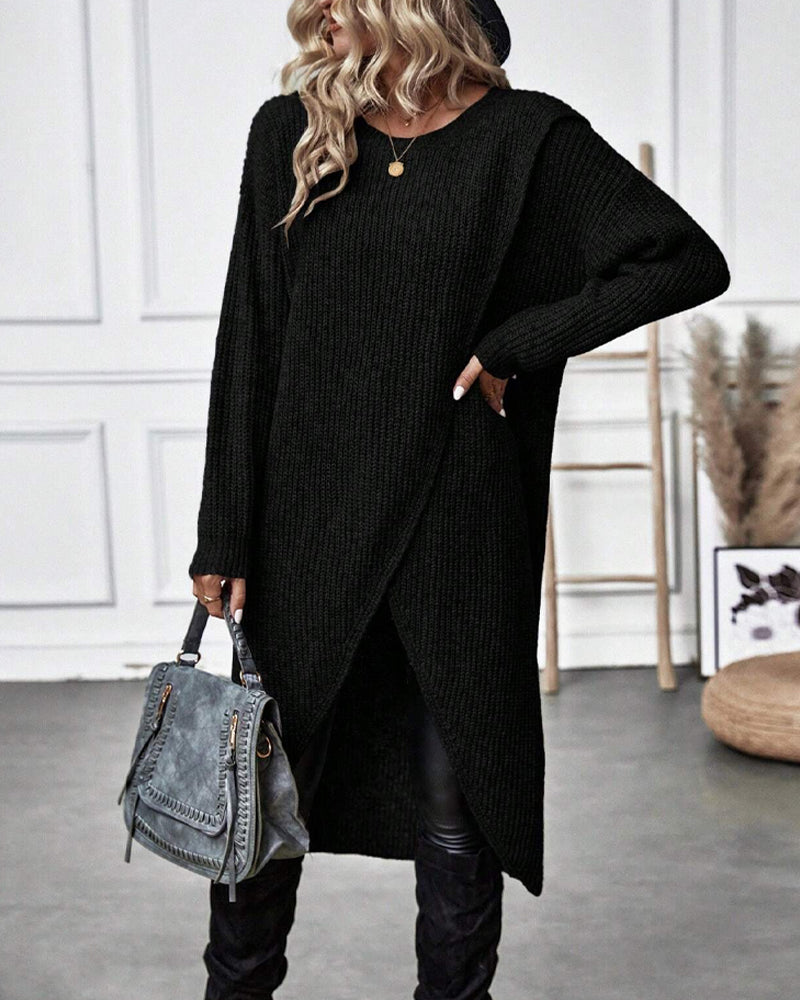 IGGY | Stylish Cotton Blend Sweater Dress