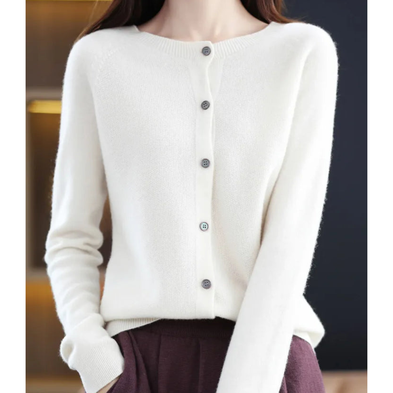 Cindy | Elegant Knit Sweater