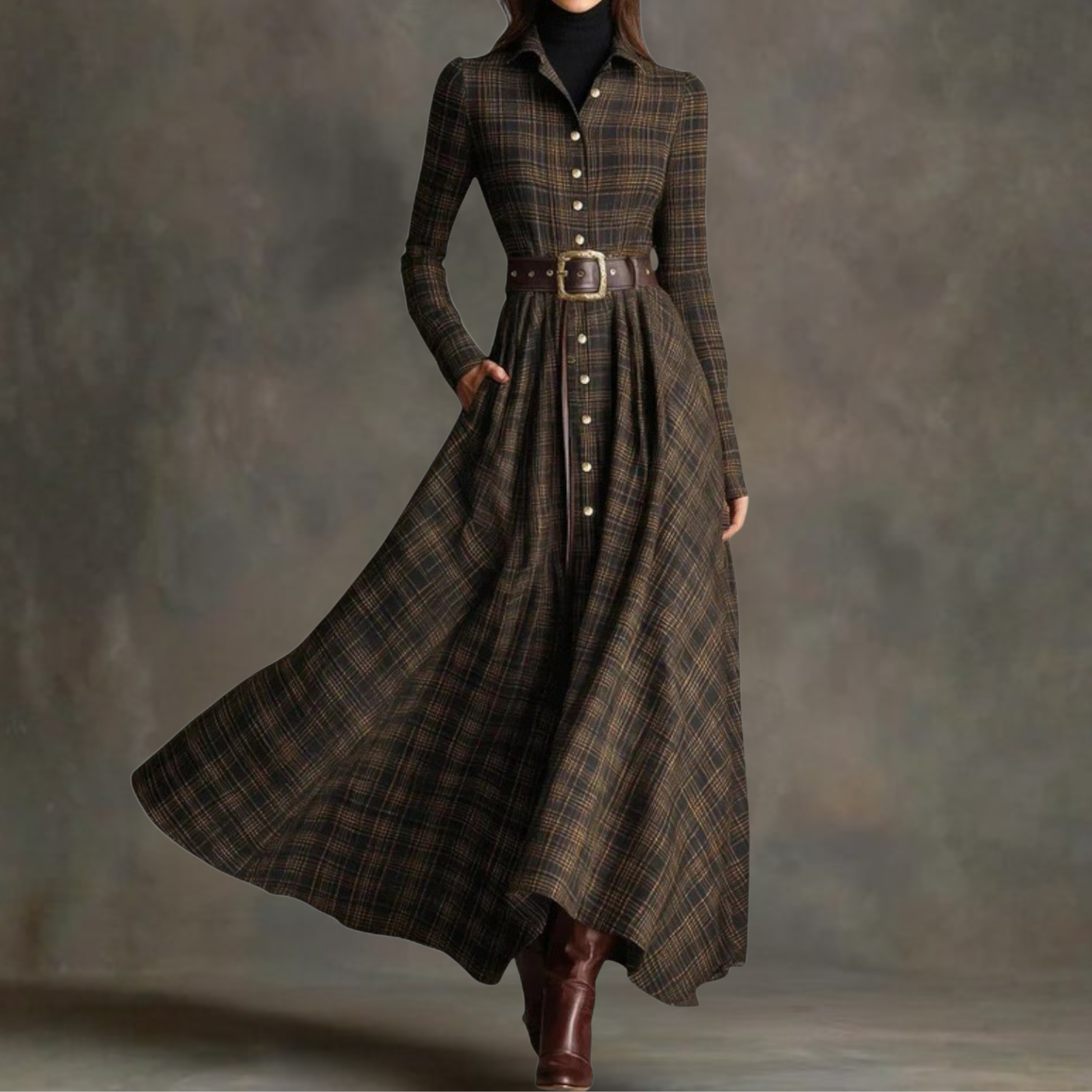 Hilda | Vintage Maxi Dress