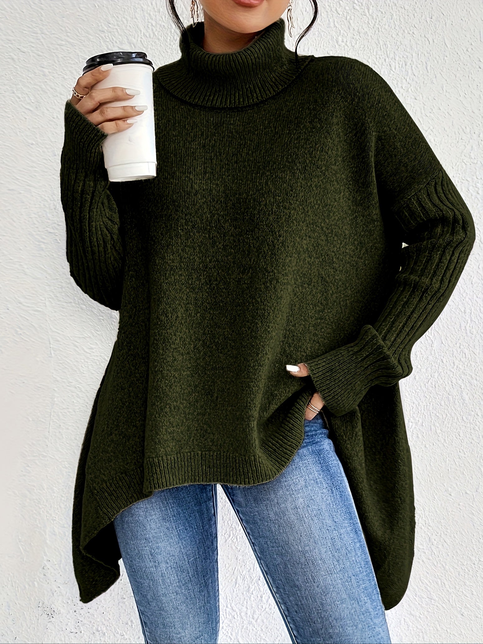 Laila | Cozy Oversized Turtleneck