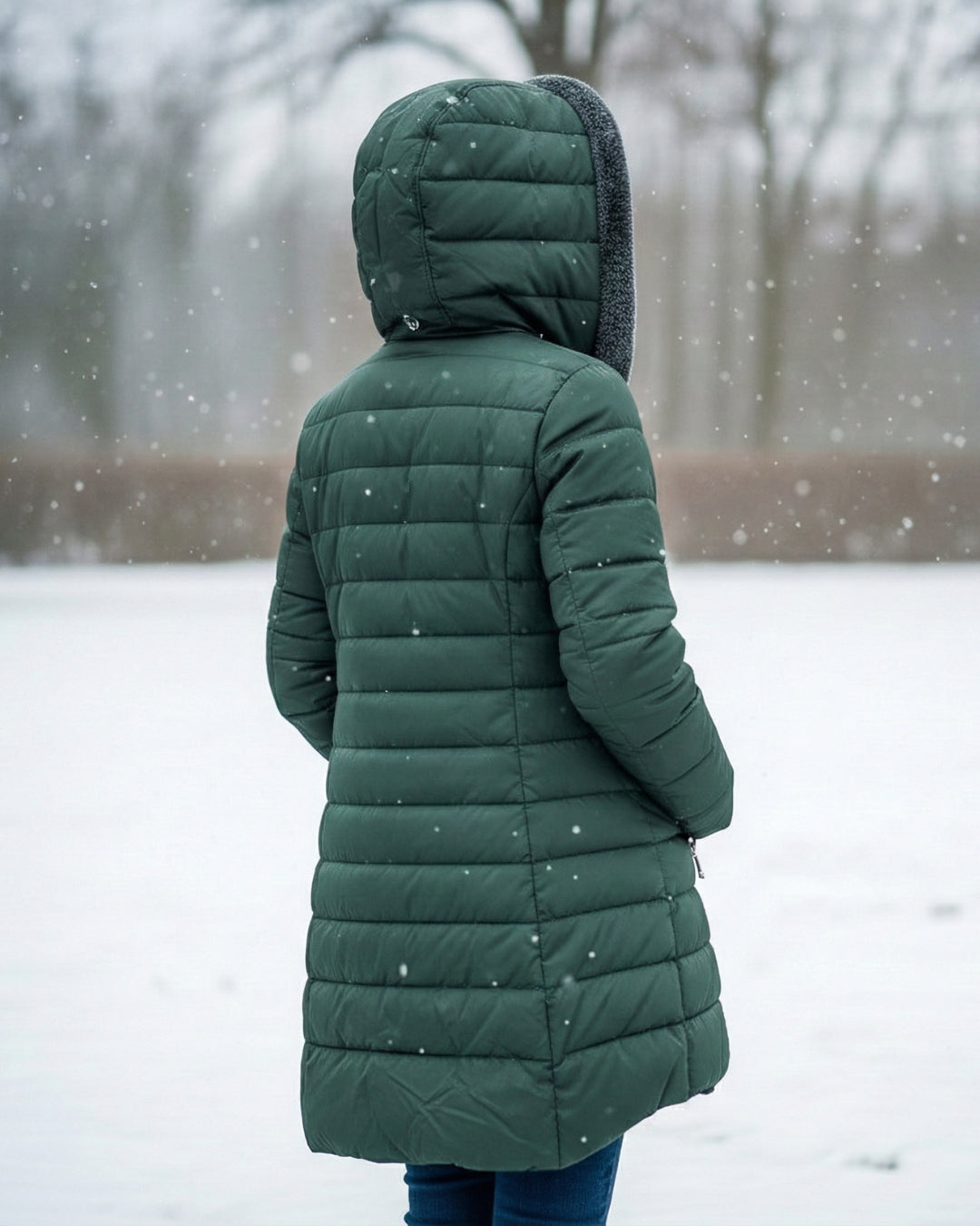 Donna | Fleece Lined Puffer Coat