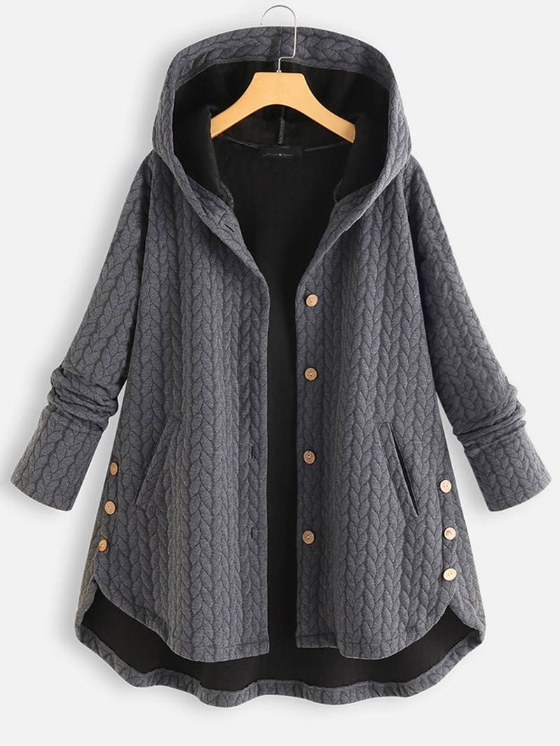 Maria | Quilted Hooded Coat