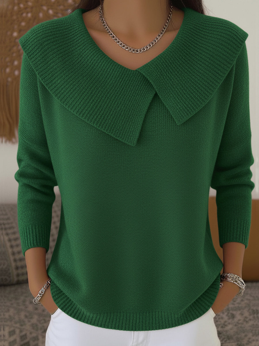 Evelina | Soft Holiday Knit Sweater