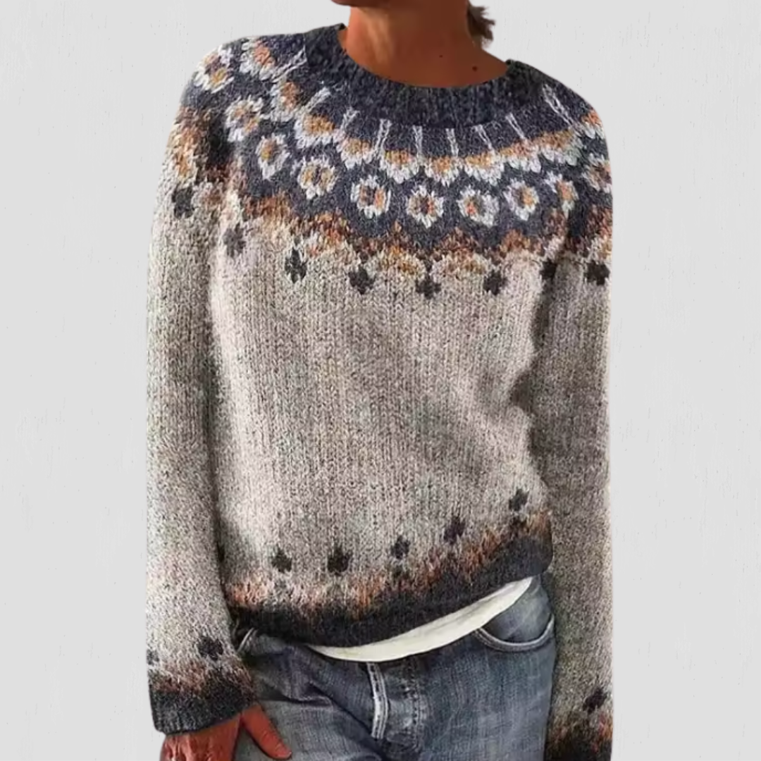 Carol | Heritage Nordic Knit Sweater