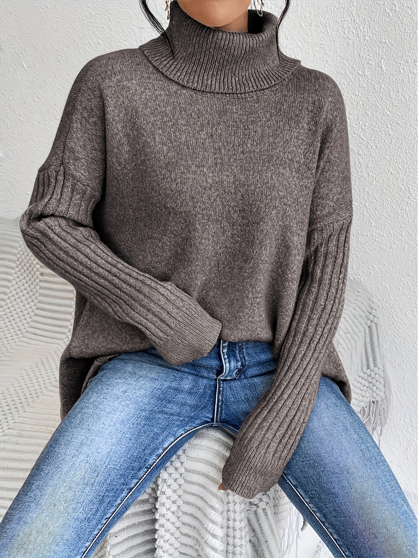 Laila | Cozy Oversized Turtleneck