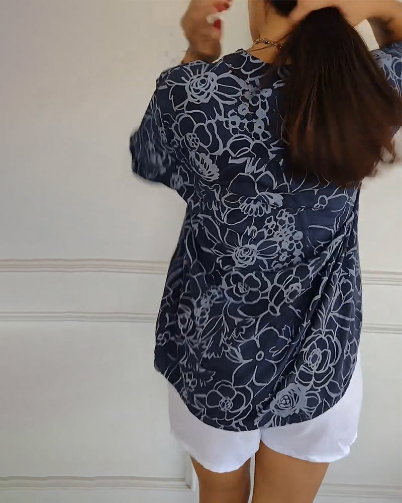 Cassie | Everyday Floral Blouse