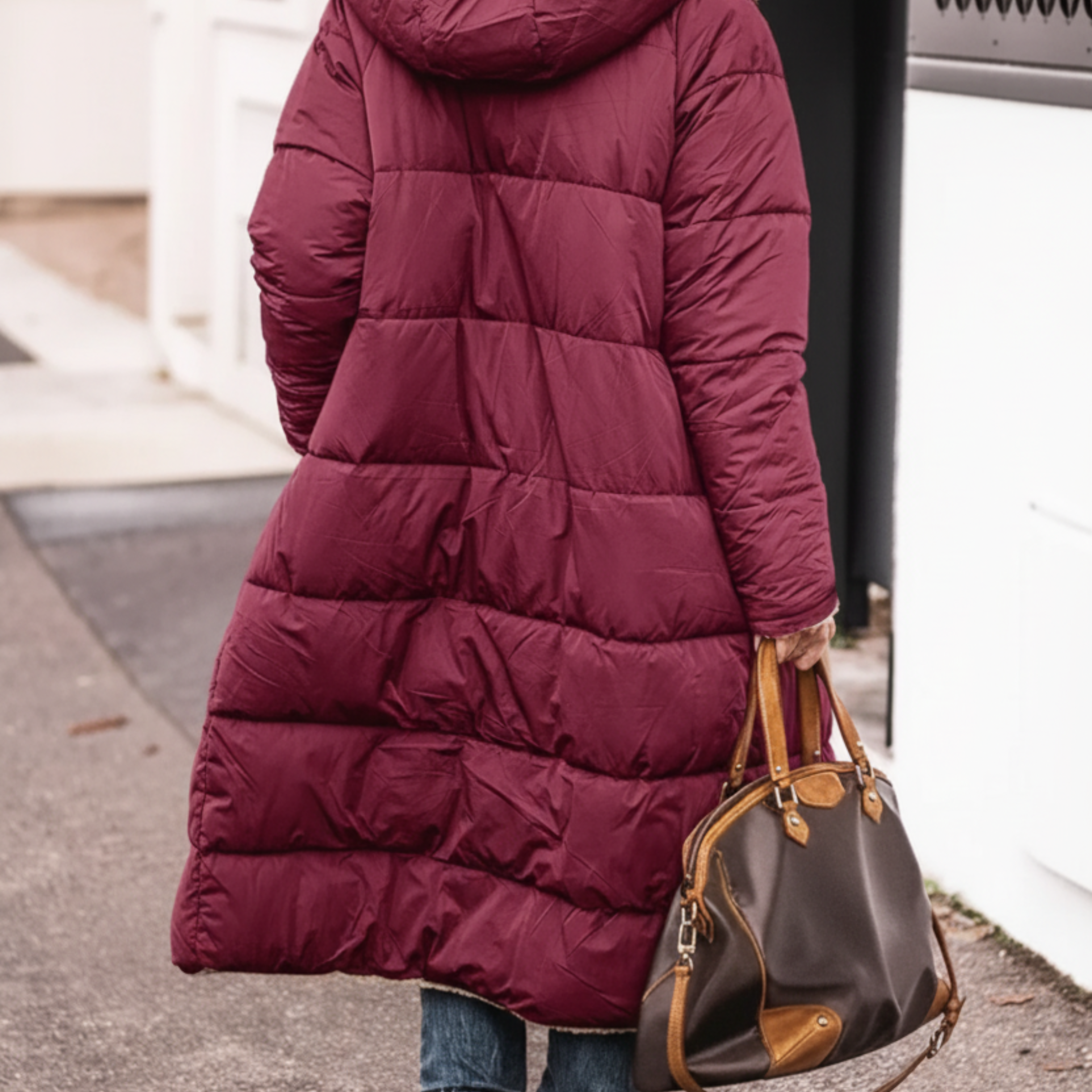 Amelia | Elegant Reversible Coat