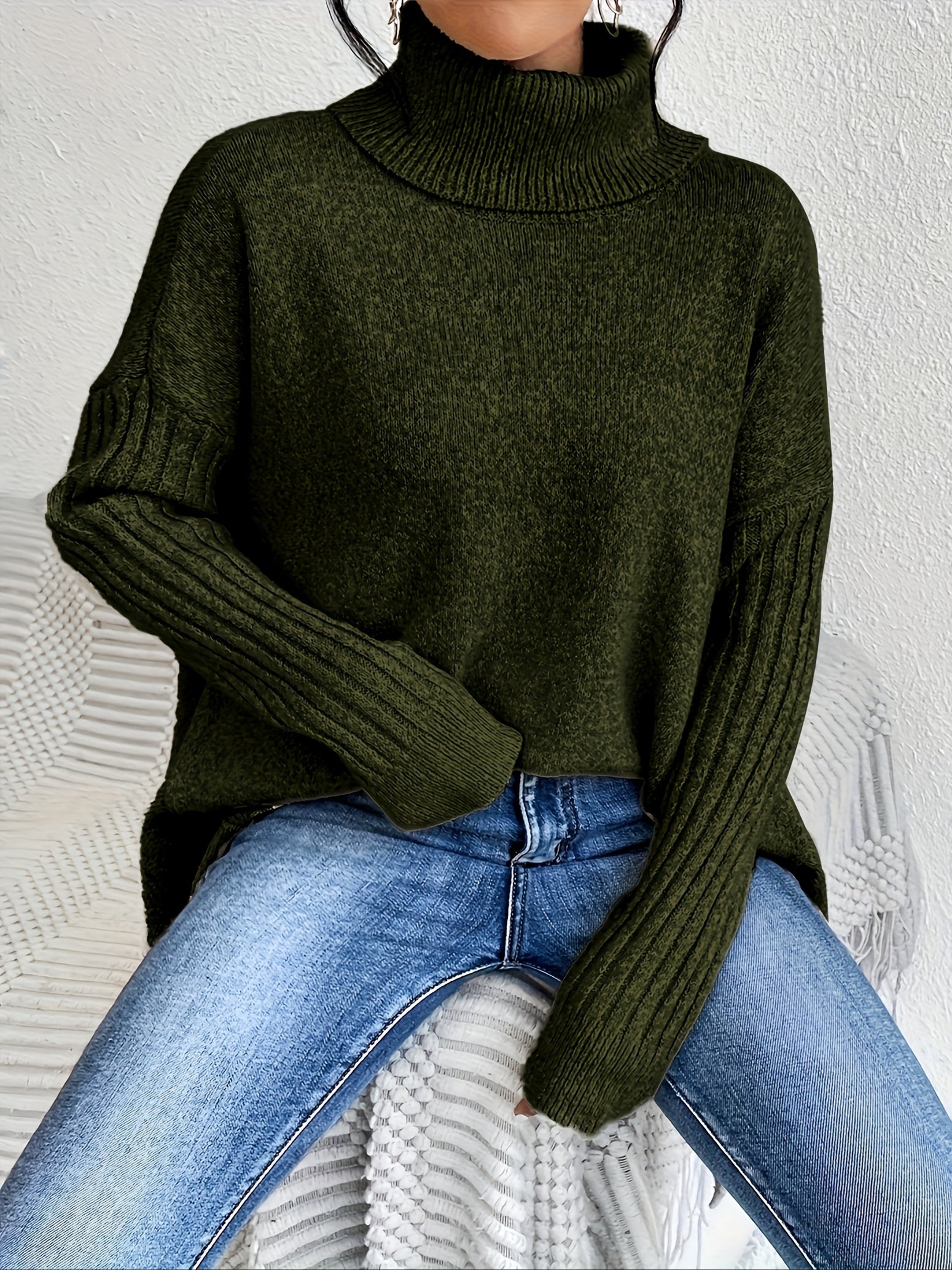 Laila | Cozy Oversized Turtleneck