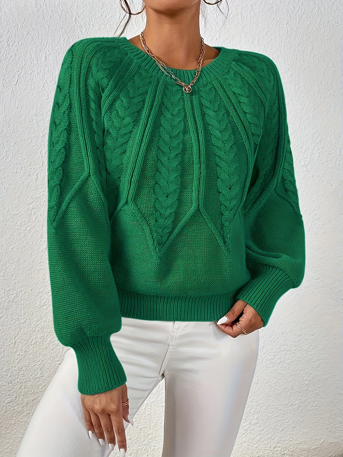 Christy | Elegant Cable-Knit Sweater