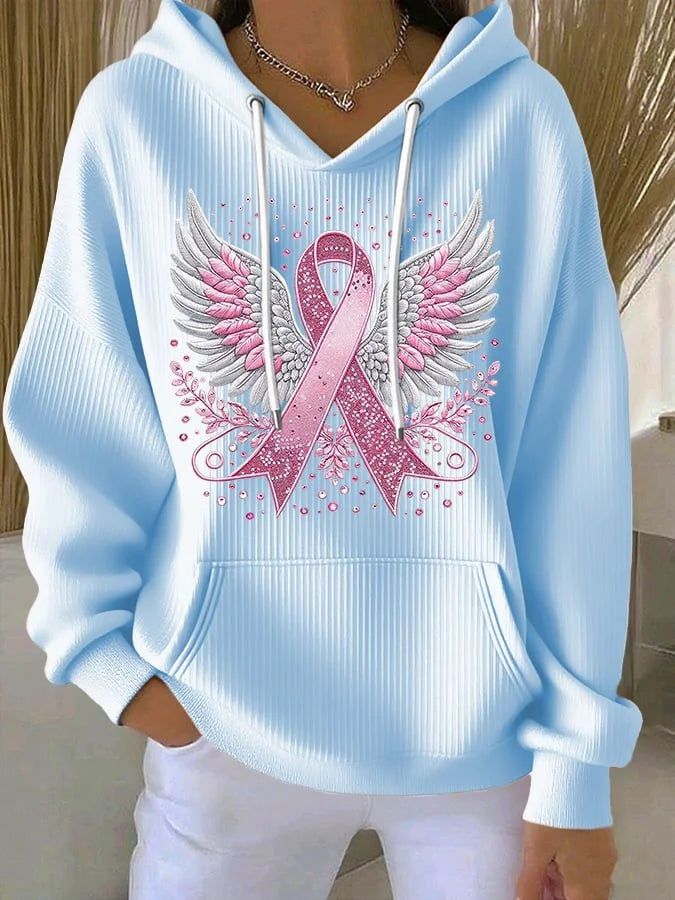 Hope & Strength – Ribbon Angel Sweater