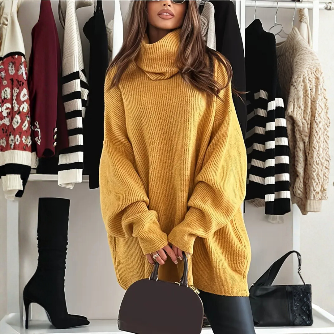 Evelyn | Cozy Turtleneck Knit