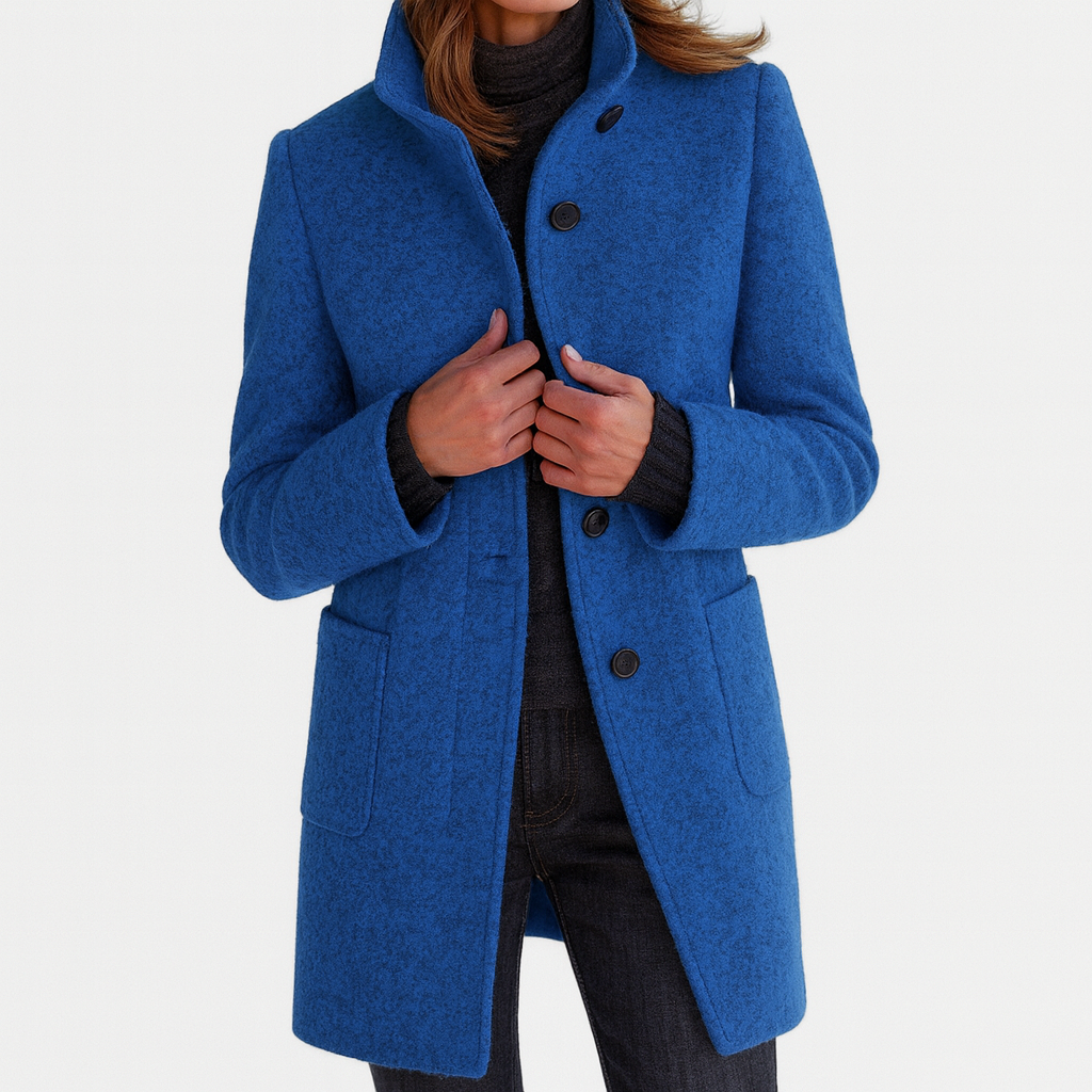 Evelyn | Timeless Wool-Blend Coat