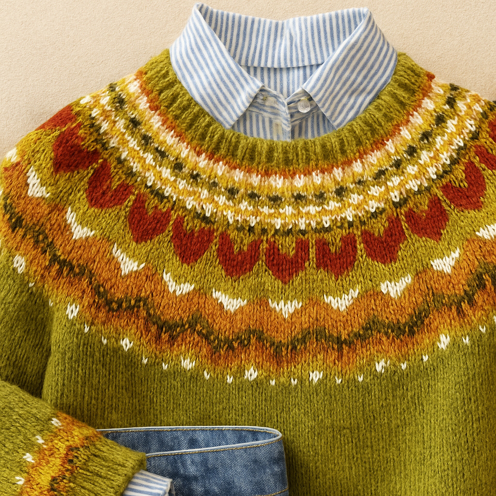 Ardent™ | Classic Vintage Knit Sweater