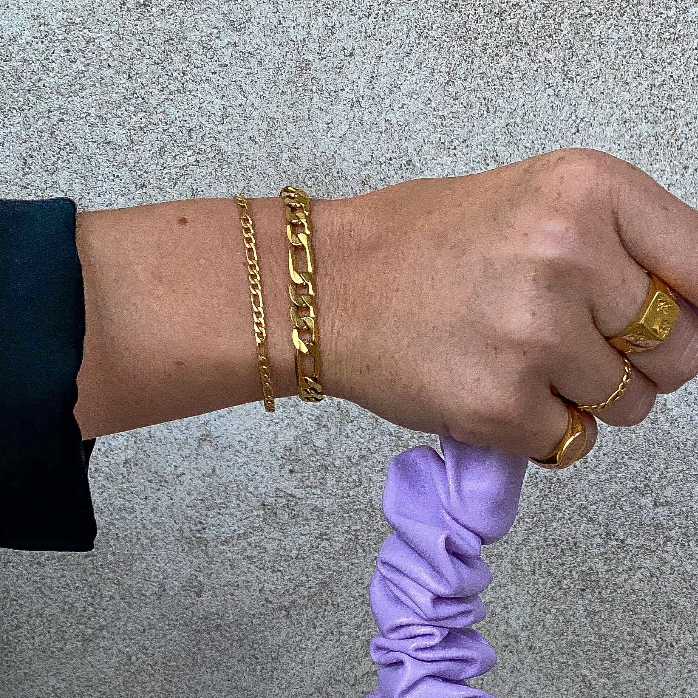 Gigi Bracelet – 7mm 18K Gold-Plated Elegance